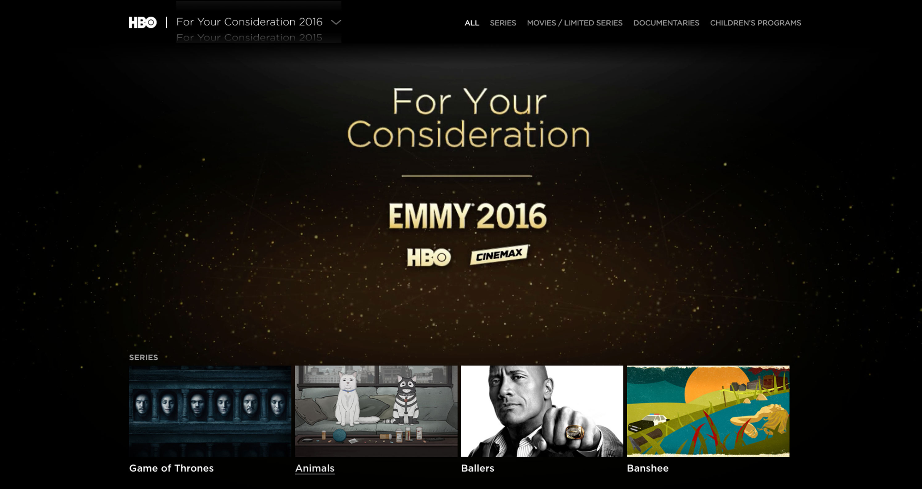 Emmy Nominations Campaign still