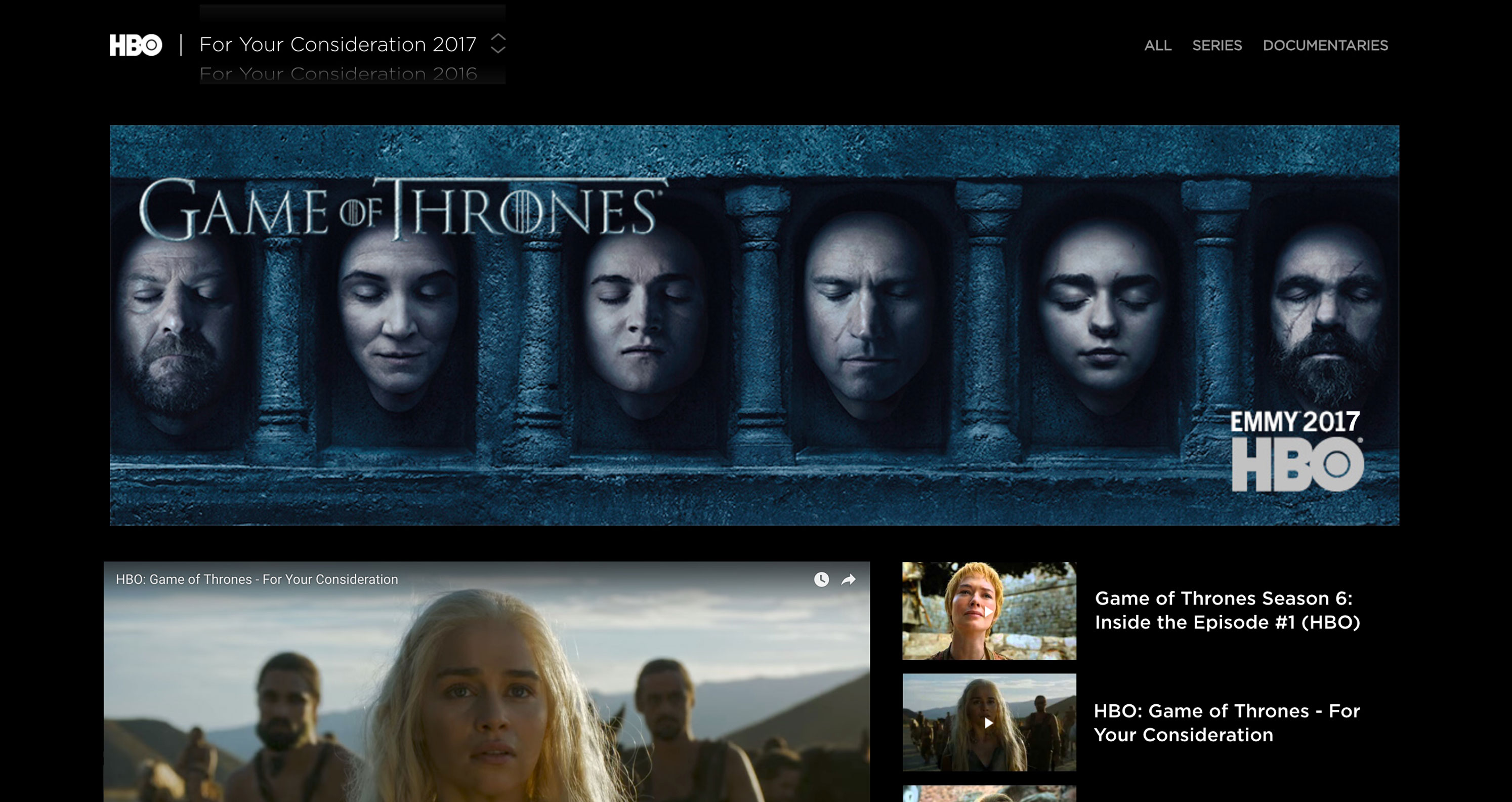 Emmy Nominations Campaign still