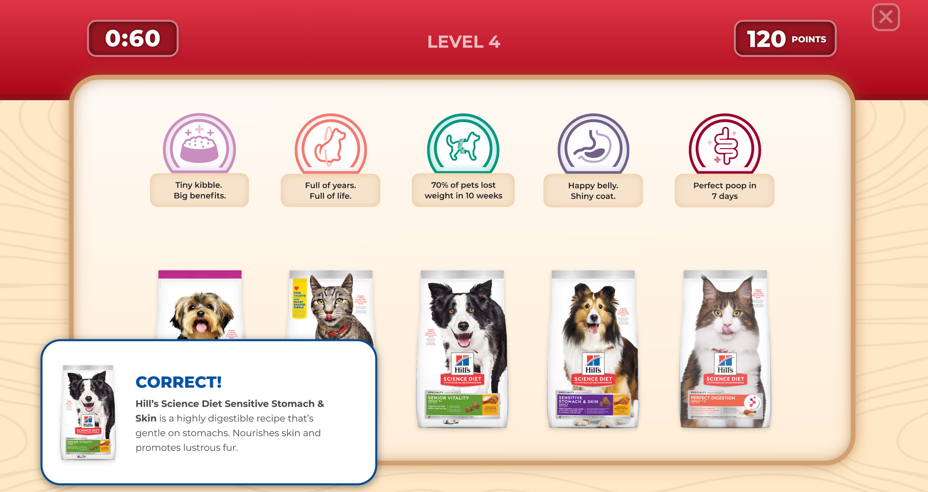 Hills Science Diet Live Event Portal still