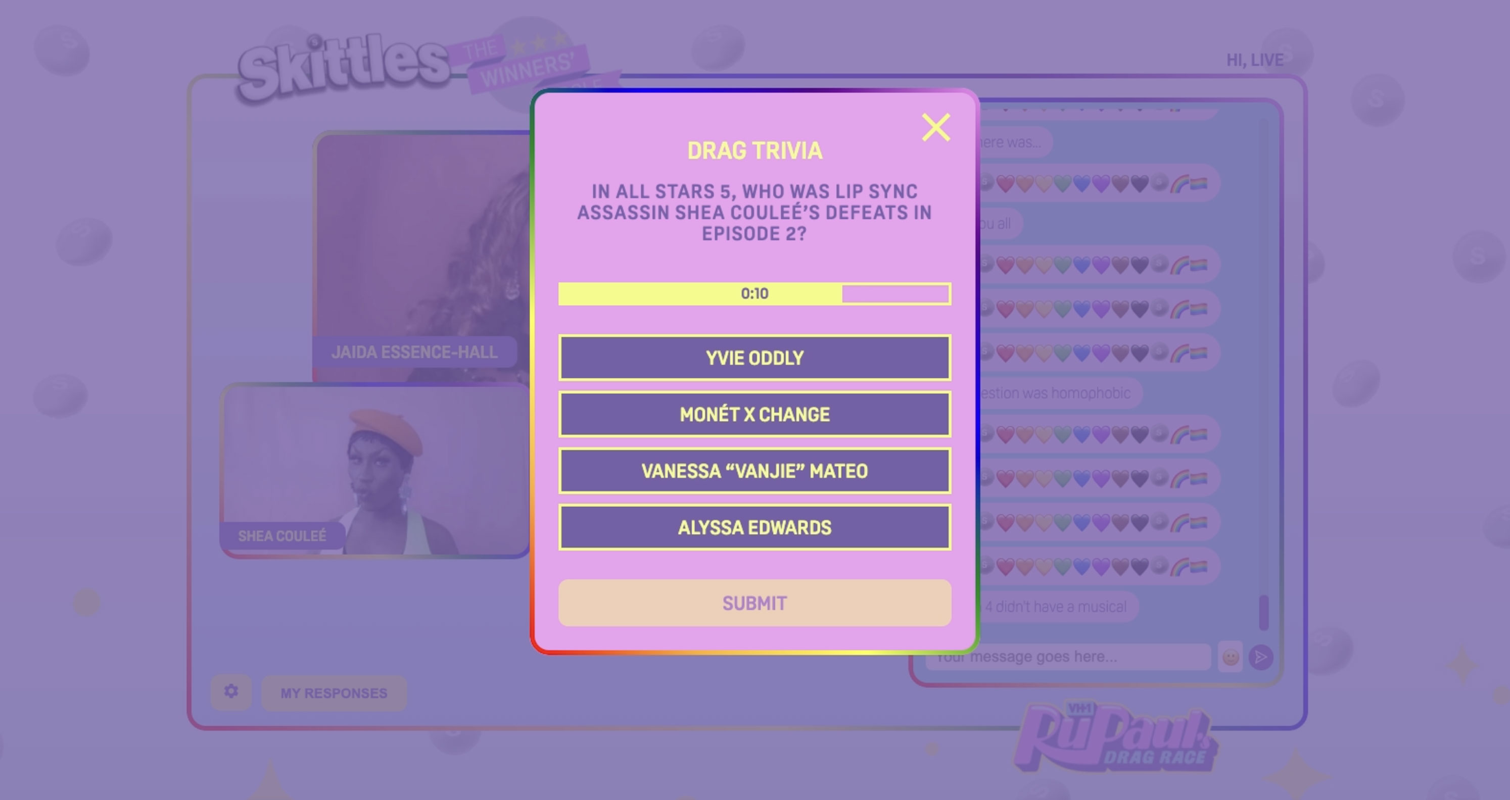 RuPaul's Drag Race Digital Pride Party still